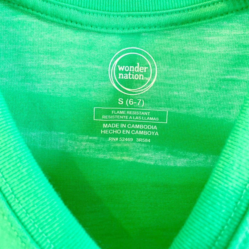 Wonder‎ Nation Kids Size S Gamer St Patricks Day Pajama Set All Skills No Luck